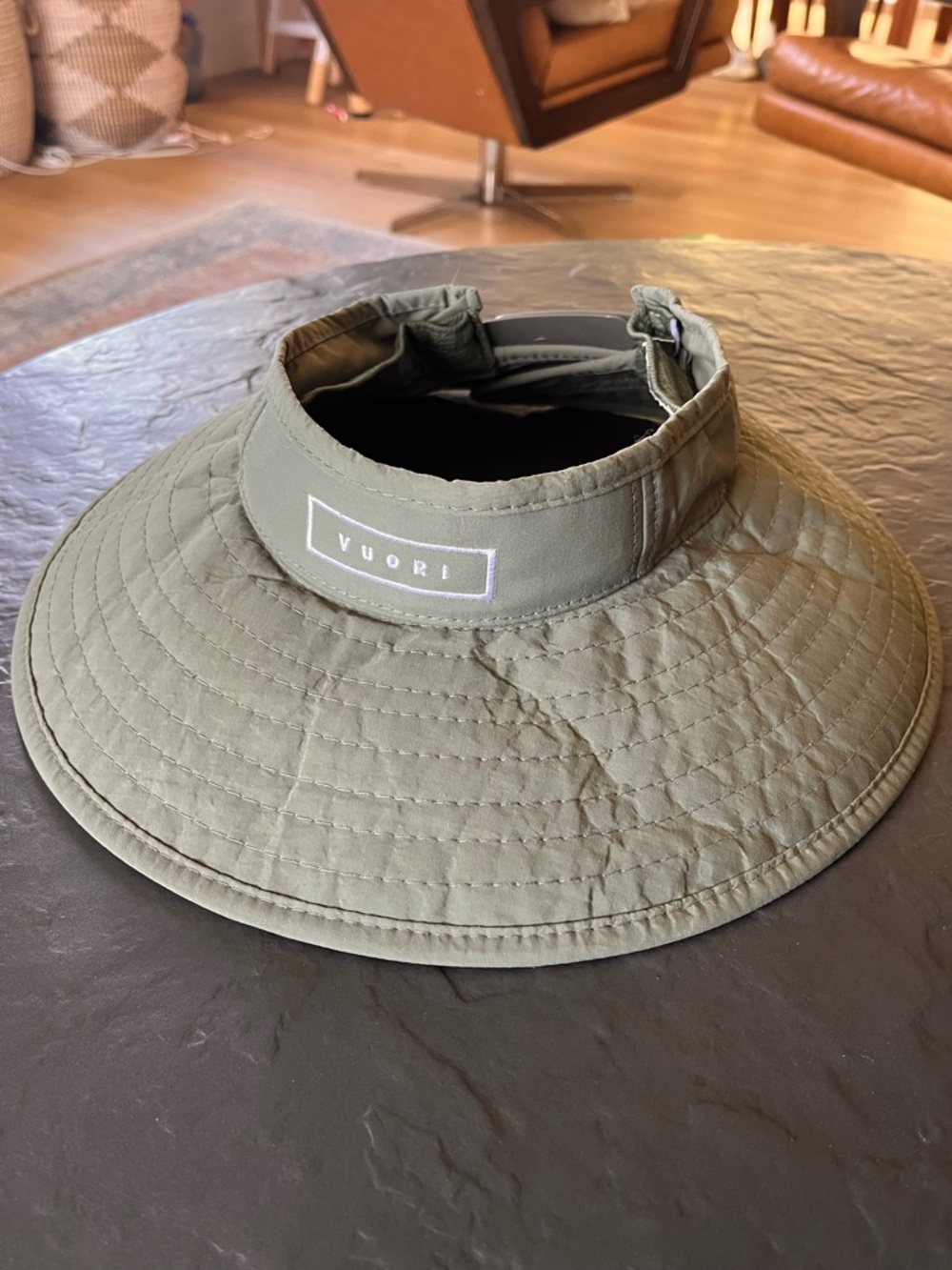 Vuori Women's Olive Sun Visor